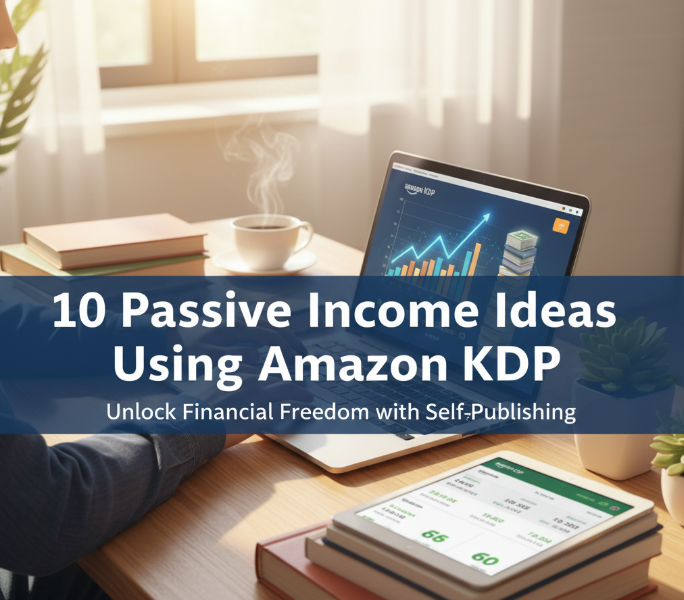 10 Passive Income Ideas Using Amazon KDP